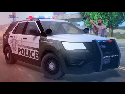 Видео: 🔥 Погоня и ПЕРЕСТРЕЛКА полиции в GTA SAMP!