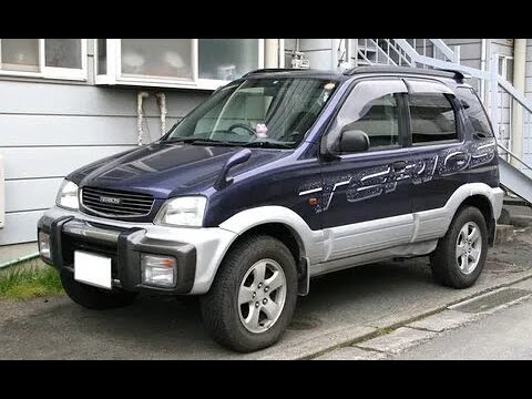Видео: Daihatsu Terios 1997 год