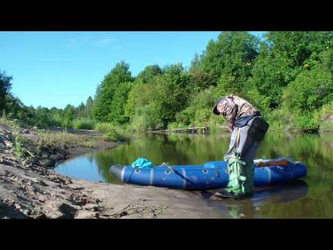 Видео: Сплав по р. Уста. Часть 3.