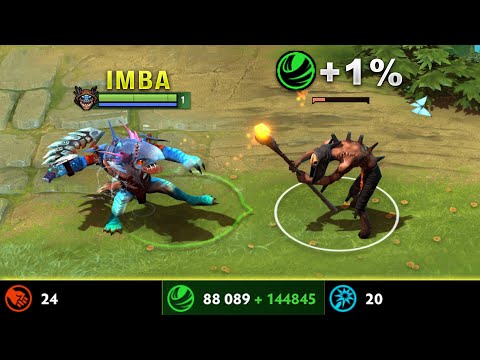 Видео: Этот СЛАРК получает ЛОВКОСТЬ ЗА КРИПОВ! TCOT RPG DOTA 2