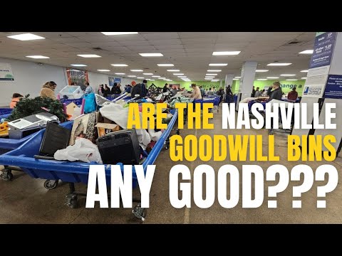 Видео: покупки в НОВОМ аутлете Goodwill в Нэшвилле • комиссионные со мной • комиссионные для перепродажи