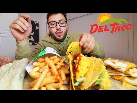Видео: Шоу по поеданию тако Мукбанг Дель Тако: ешь со мной