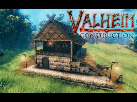 Видео: СТРОИМ ДОМ С ПОГРЕБОМ | Valheim #2