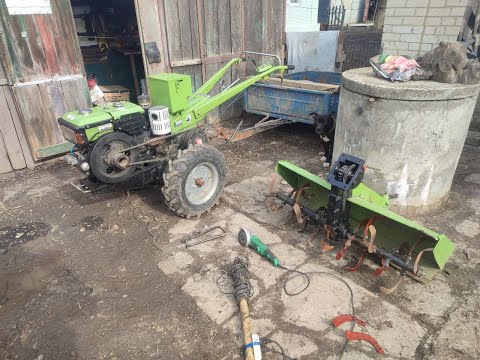 Видео: ДОВЁЛ ДО УМА ФРЕЗУ МОТОБЛОКА ӏ УСТАНОВИЛ ПОДНОЖКУ НА МОТОБЛОК