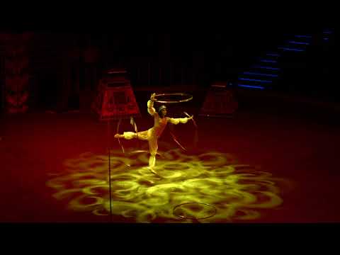 Видео: Хула-хупы "Восток" Кристина Нусс