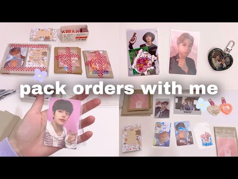 Видео: 🍰 как упаковывать заказы, фотокарты и другой k-pop мерч | pack orders with me | pt. 6
