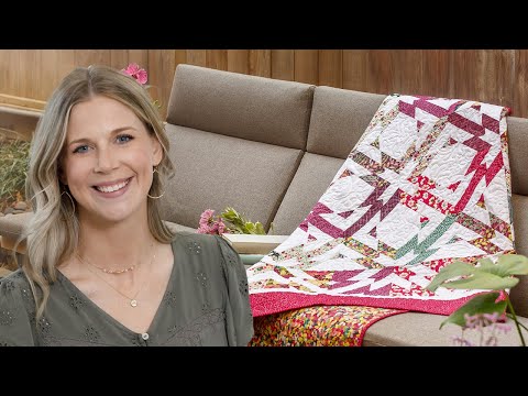 Видео: Как сделать волшебное одеяло «Stellar Magic» — бесплатный урок по квилтингу