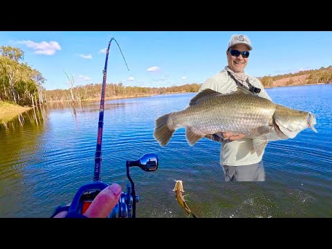 Видео: ГИГАНТСКАЯ БАРРАМУНДИ / МОНДУРАНСКАЯ ПЛОТИНА