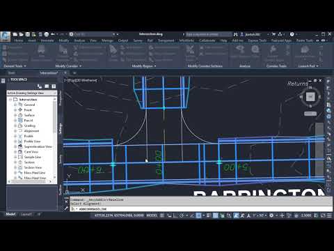 Видео: Упрощение моделирования гражданских коридоров в формате 3D с использованием контекстных инструментов
