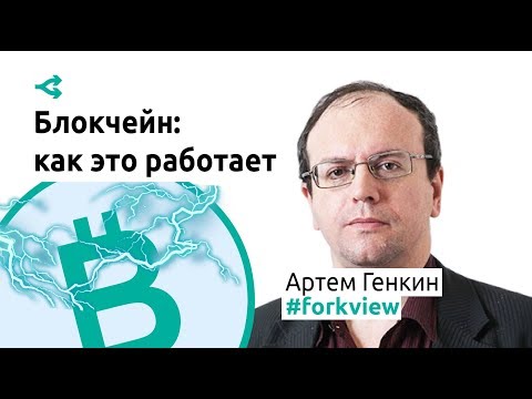Видео: Блокчейн: как это работает и что ждет нас завтра — Артем Генкин
