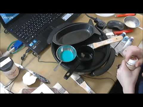 Видео: Как начать работать с восковым медиумом в микс медиа Mixed Media энкаустике: МК Натальи Жуковой