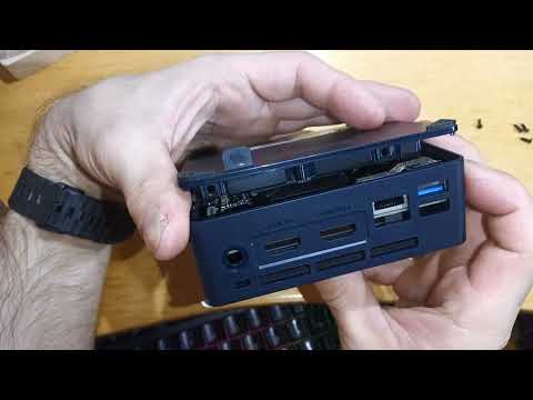 Видео: SSD + HDD в Beelink Mini S12 (разборка) Windows 11 Intel 12th Gen N95 мини ПК DDR4 8 Гб 256 ГБ SSD