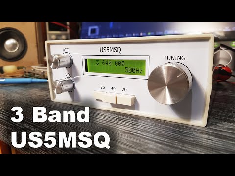 Видео: Трехдиапазонный Двухзатворный Приемник US5MSQ из Радиолавки