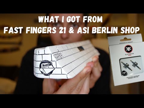 Видео: Что я получил от Fast Fingers 21 и магазина ASI Berlin!