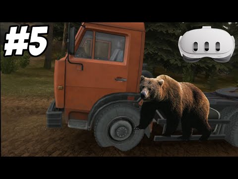 Видео: Большая Медведица! №6 | MudRunner VR Rus | Quest 3