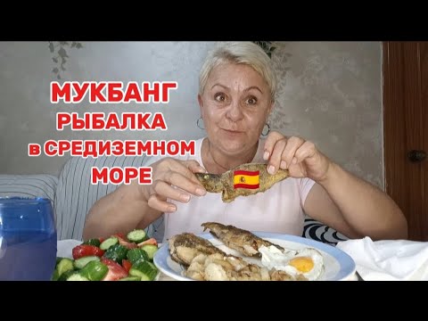 Видео: МУКБАНГ💥НЕ УГАДАЕТЕ на ЧТО МЫ ЛОВИЛИ РЫБУ🤦🤣#мукбангстатьянойиспания#