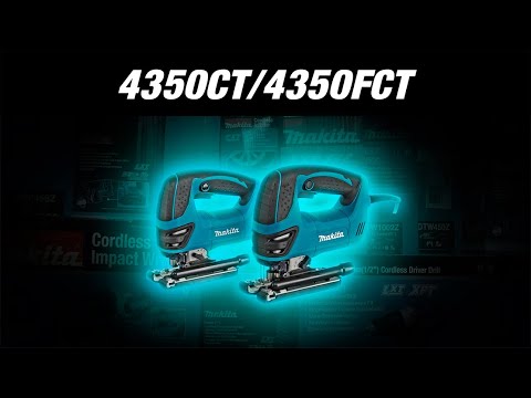 Видео: Makita 4350CT и 4350FCT Сетевые лобзики от Макита