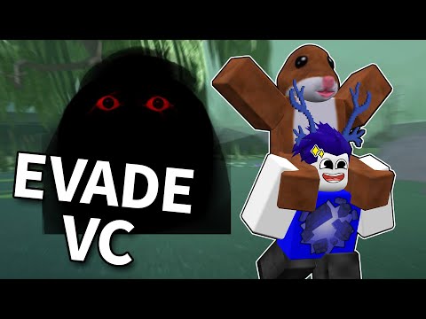 Видео: Я ВСТРЕТИЛ ХОМЯКА В EVADE | Roblox Evade VC Смешные моменты