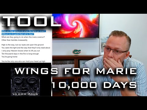 Видео: ИНСТРУМЕНТ - КРЫЛЬЯ ДЛЯ МАРИ - Ч. 1 и 2 - 10 000 дней - Реакция и комментарии!!!