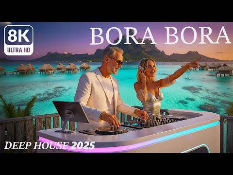 Видео: [8K] Bora Bora 🌴 Chill Tropical House 2025 | Расслабляющий вокальный микс