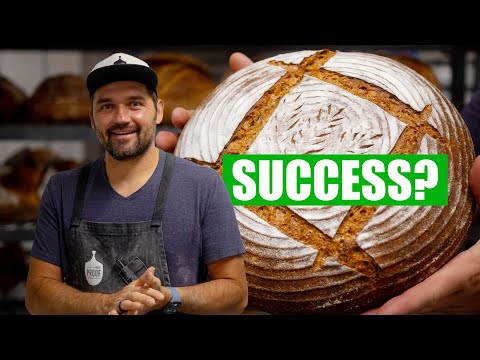 Видео: Экспериментальный ржаной хлеб на закваске | Расстойный хлеб