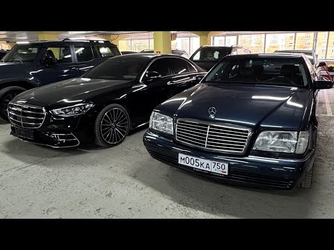 Видео: Тест Драйв Кабан Mercedes-Benz S-Класс W140, V12, 1997г,  355.000км, цена 3.500.000 рублей.