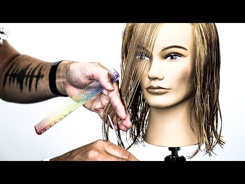 Видео: Лучшая многослойная стрижка для тонких волос