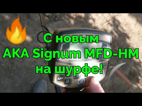 Видео: Шурф с металлоискателем AKA Signum MFD HM.