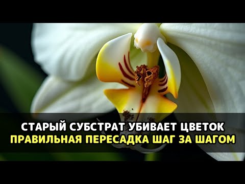 Видео: Почему орхидея умирает прямо в горшке и как простая пересадка спасает её жизнь