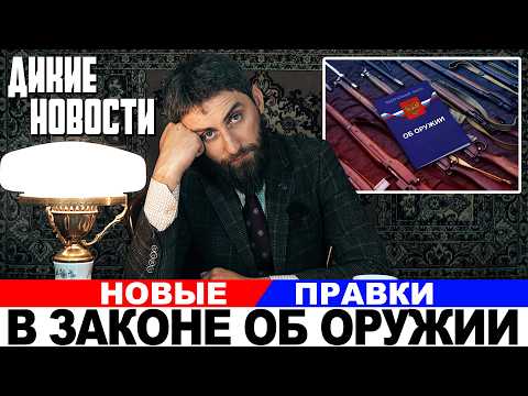 Видео: Новые правки в законе об оружии