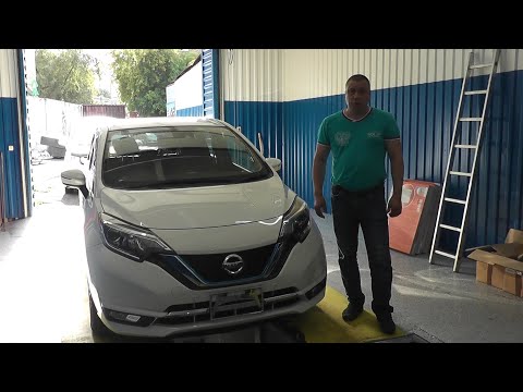 Видео: Обзор Nissan Note e-Power Medalist 2017 г/в (1 часть)
