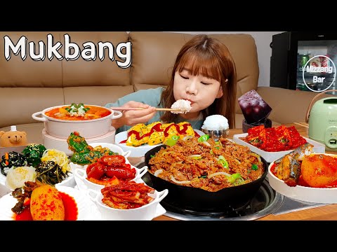 Видео: Sub)Real Mukbang- 14блюд корейской домашней еды🍱 Булгоги, рагу с кимчи🥘 Черничное вино🍷 КОРЕЙСКАЯЕДА