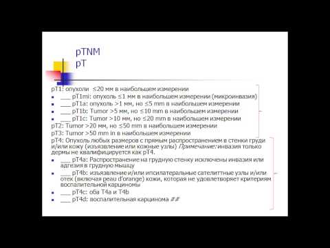 Видео: Рак молочной железы Кудайбергенова А.Г.