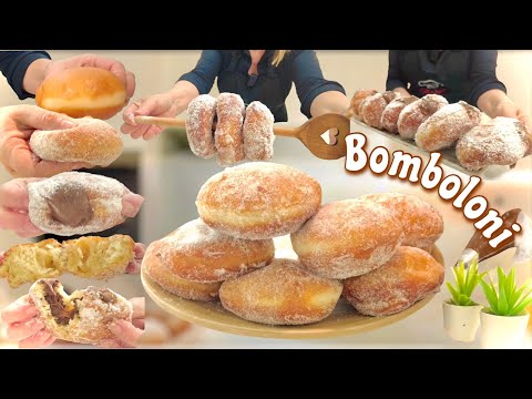 Видео: BOMBOLONI мягкое и сухое с Нутеллой и одинаковым тестом GRAFFE ВСЕ ЗА СТОЛОМ