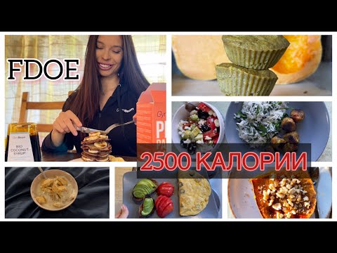 Видео: КАКВО ЯМ В ЕДИН ДЕН докато кърмя 2500 kcal | Вегетарианско меню 🧁🥗