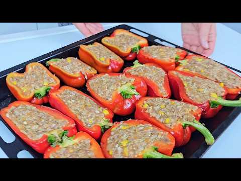 Видео: Такие ПЕРЦЫ Готовлю ЧЕРЕЗ ДЕНЬ!! ШИКАРНЫЕ Фаршированные Перцы Без  Соуса! В ДУХОВКЕ По-Мексикански
