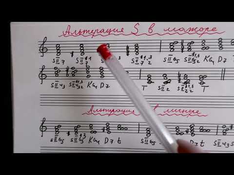 Видео: АЛЬТЕРАЦИЯ СУБДОМИНАНТЫ (SII7) в МАЖОРЕ и МИНОРЕ: СОЛЬФЕДЖИО МУЗЫКАЛЬНЫЙ КОЛЛЕДЖ