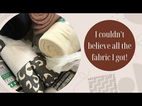 Видео: Одна из моих лучших покупок тканей из Walmart!