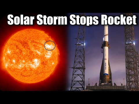 Видео: Blue Origin отменяет запуск из-за солнечной бури — какие риски?