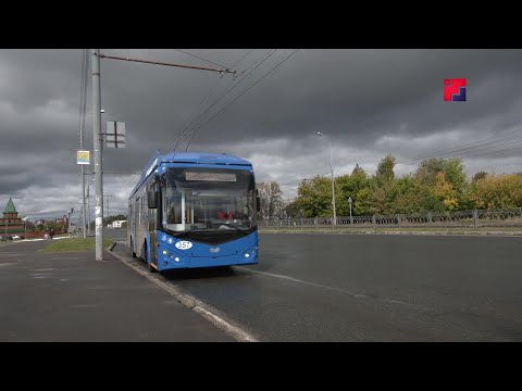 Видео: До конца недели прокатиться на новых троллейбусах  можно совершенно бесплатно