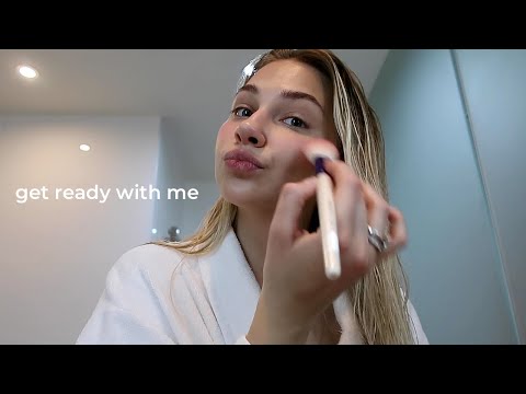 Видео: макияж & причёска на бранч 🫧 get ready with me