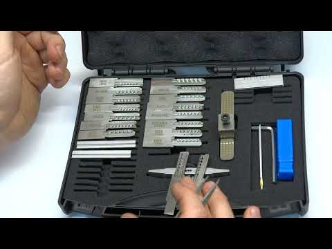 Видео: НАБОР САМОИМПРЕССИЙ ПЕРФО отмычки для MICEL  ISEO (R6)MCM (S)MCM (E8)LINCE DASS M2.3GARDESA
