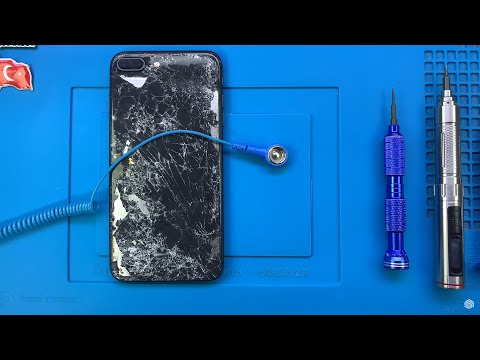 Видео: Восстановление разрушенного iPhone 8 Plus треснувшего телефона | Восстановить сломанный телефон