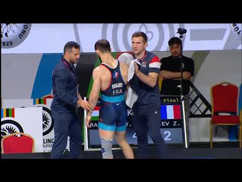 Видео: Мировой лицензионный турнир 2024 74 кг ВИКТОР РАССАДИН (Таджикистан)-Зелимхан Хаджиев (Франция)