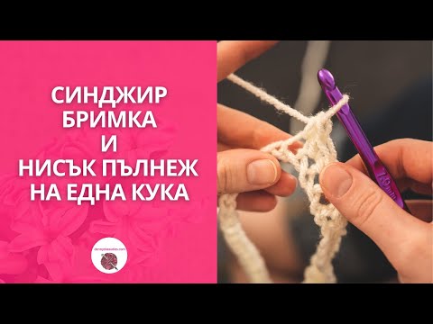 Видео: Плетене на една кука за начинаещи - Синджир бримка и Нисък пълнеж  / Crochet Basic -Single Crochet