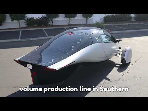 Видео: Aptera только что вошла в историю: первый в мире настоящий автомобиль на солнечной энергии наконе...