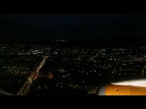 Видео: Ночная посадка в Саратов от Заводского района