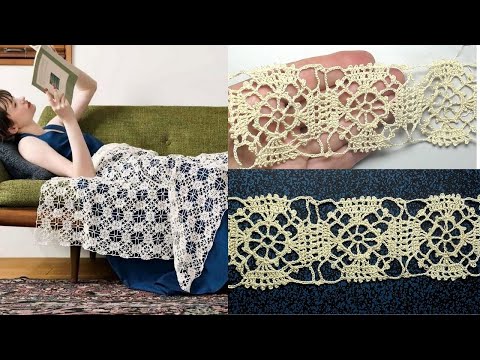 Видео: Красивейший мотив крючком Шедевры вам обеспечены