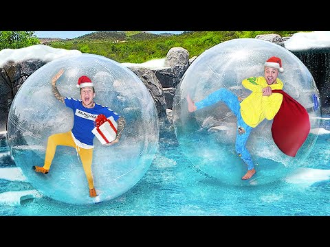 Видео: ПРОВЕЛИ 24 ЧАСА В НОВОГОДНЕМ ШАРЕ ЧЕЛЛЕНДЖ *2 Часть*