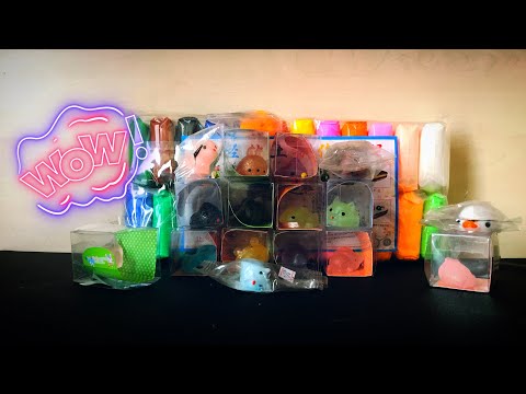 Видео: Обзор на 17 сквиши мочи /с блёстками и без😍/Стрессу конец!